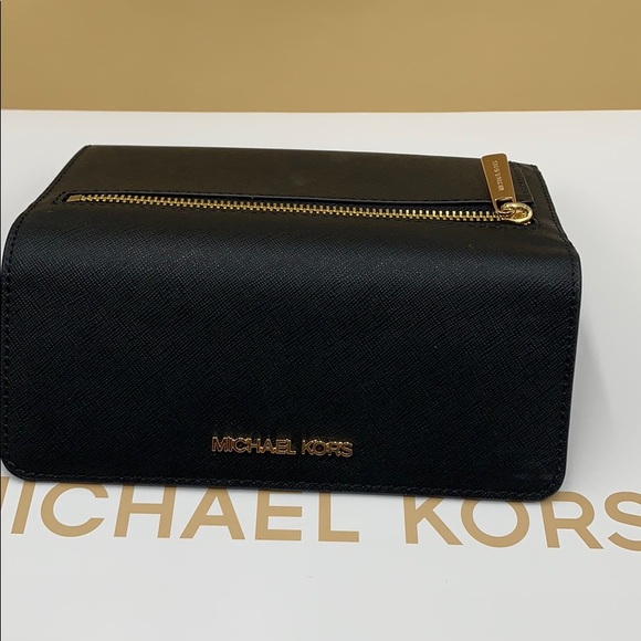 Michael Kors Jet Set Travel Lg Trifold Wallet - Picture 7 of 16